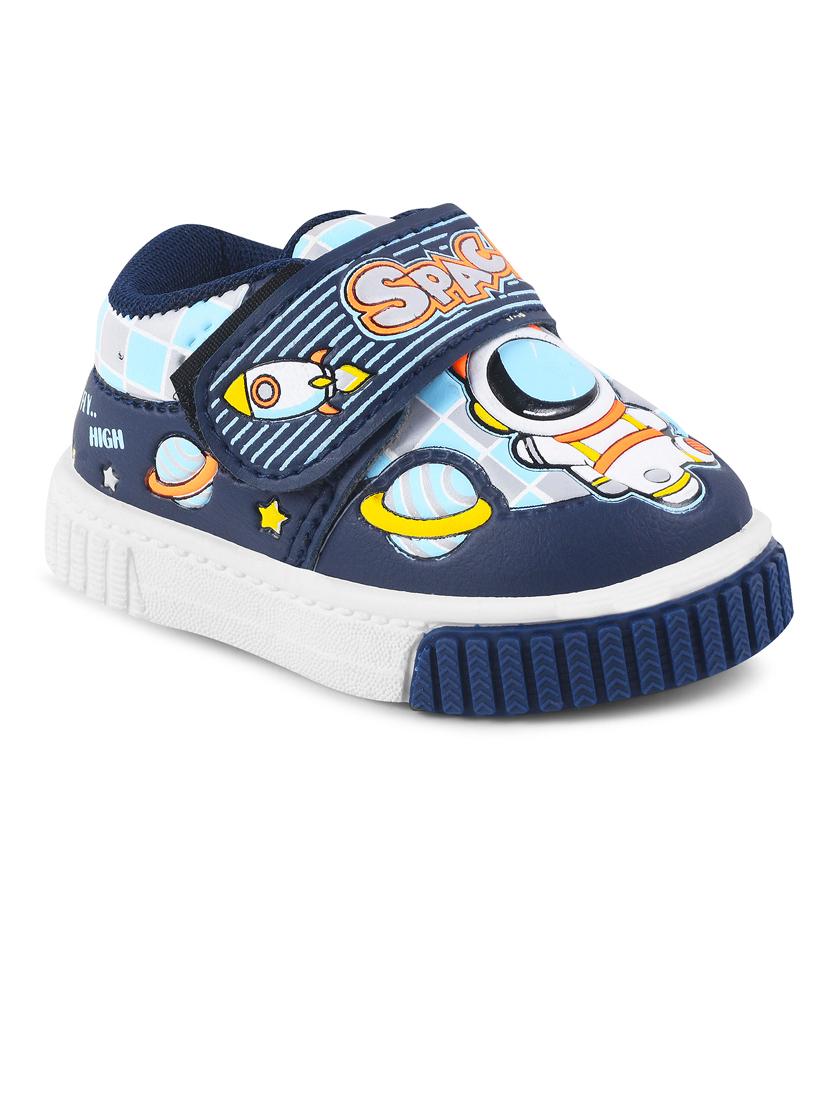 kids graphic print velcro sneaker - 21746987 - Standard Image - 2
