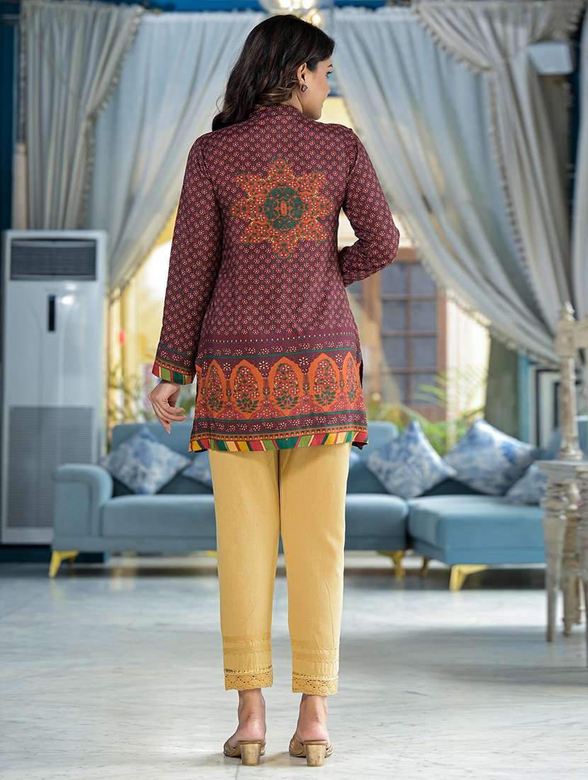 women floral print a-line tunic - 21747852 -  Standard Image - 2