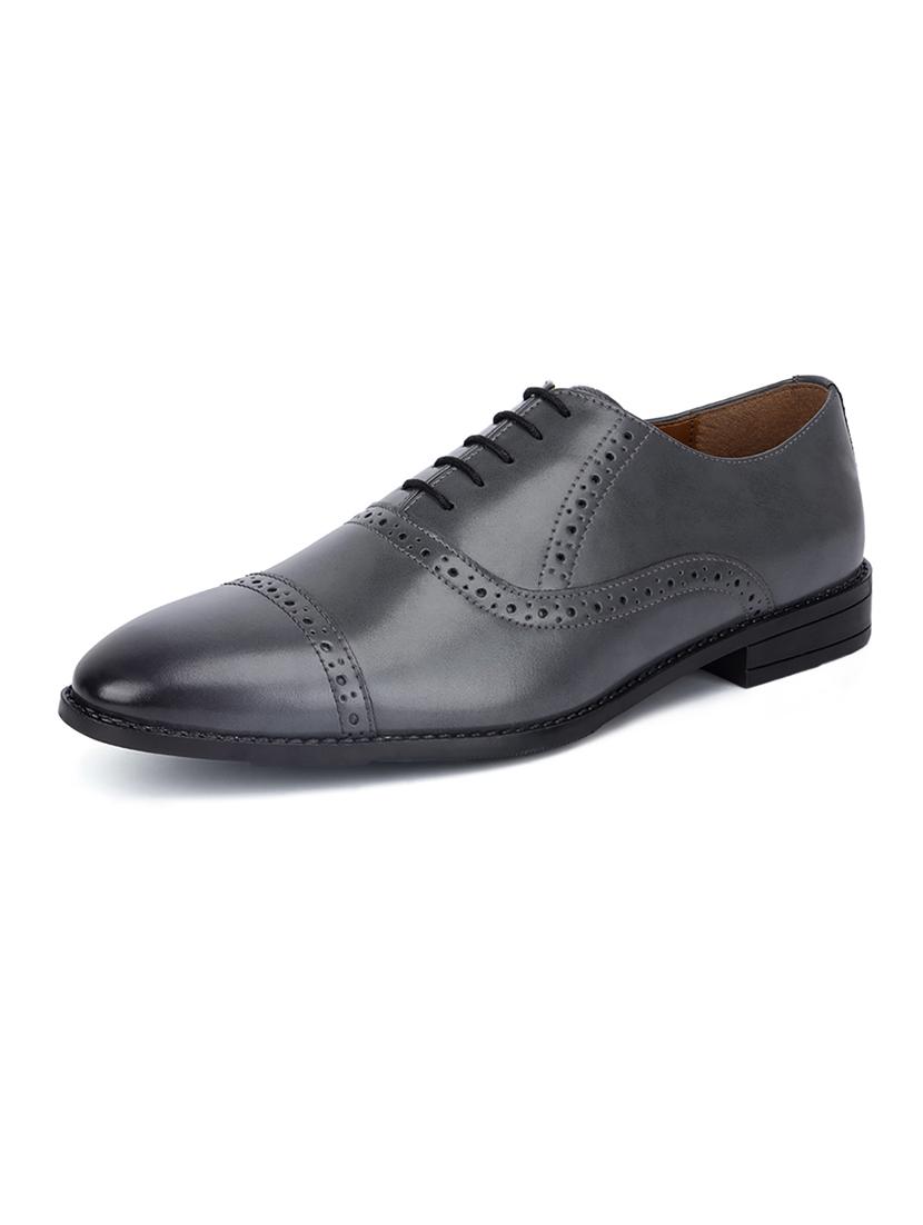 men solid lace-up oxfords - 21747992 - Standard Image - 2
