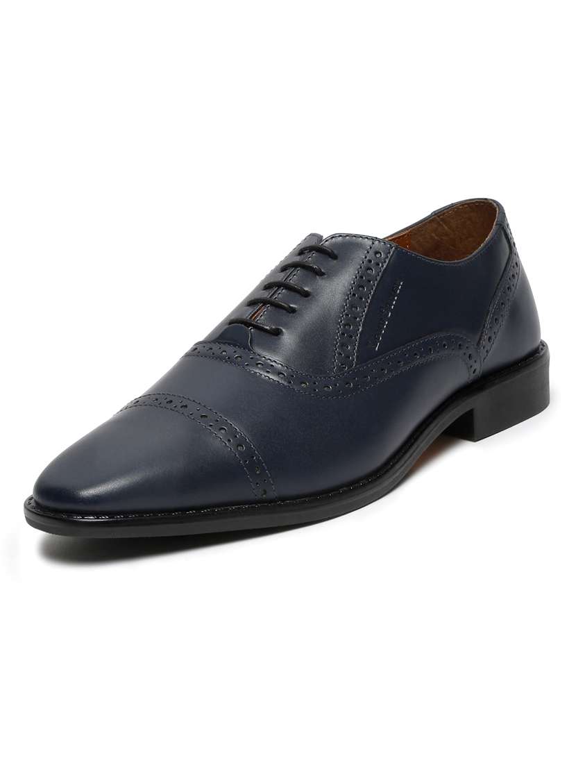 men solid lace-up oxfords - 21747999 -  Standard Image - 2