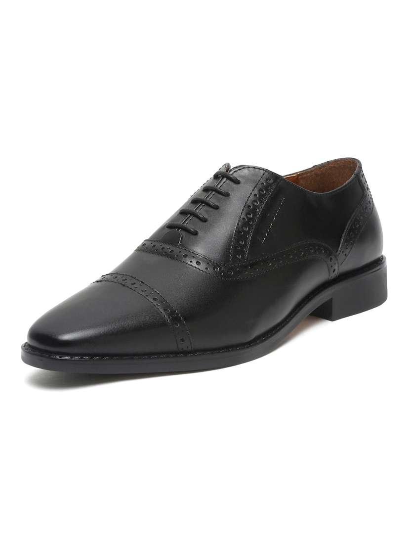 men solid lace up oxford shoes - 21748000 -  Standard Image - 2