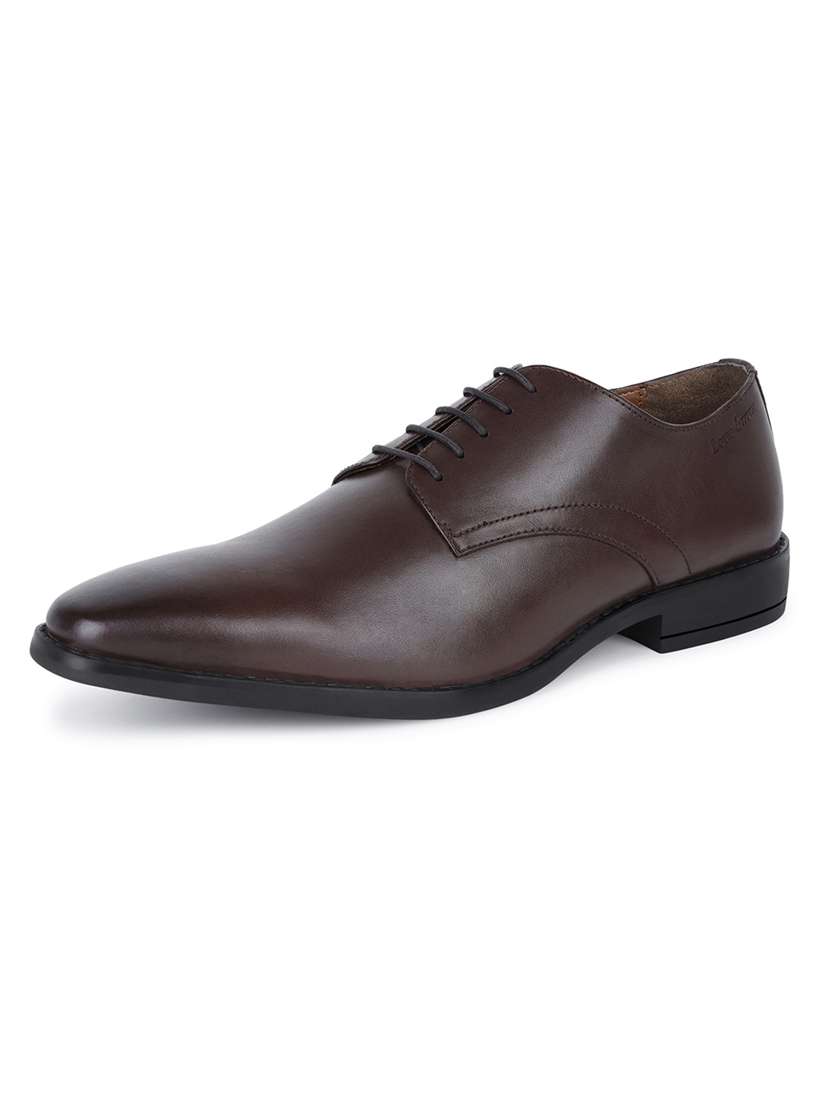 men solid lace-up derbys - 21748066 -  Standard Image - 2