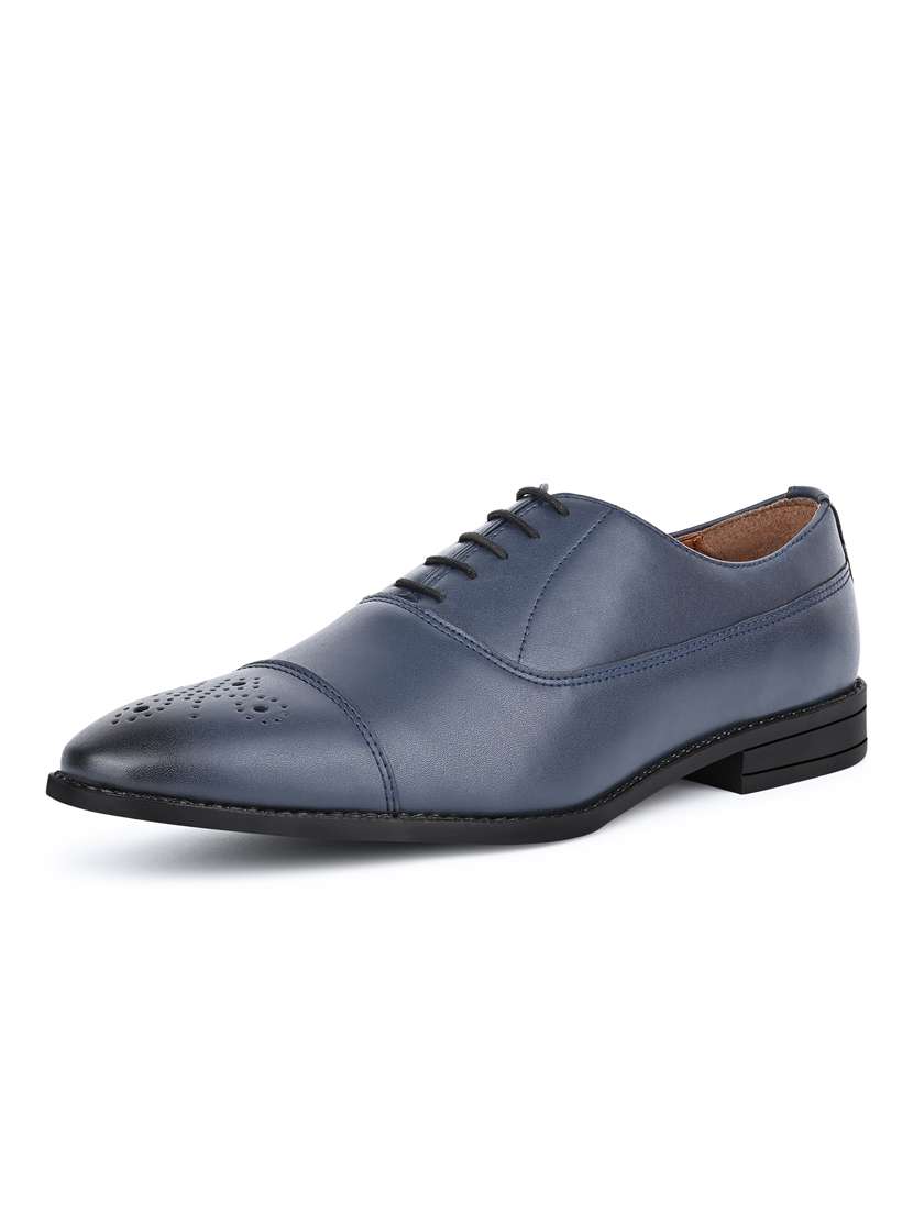 men solid lace-up brouges - 21748073 - Standard Image - 2