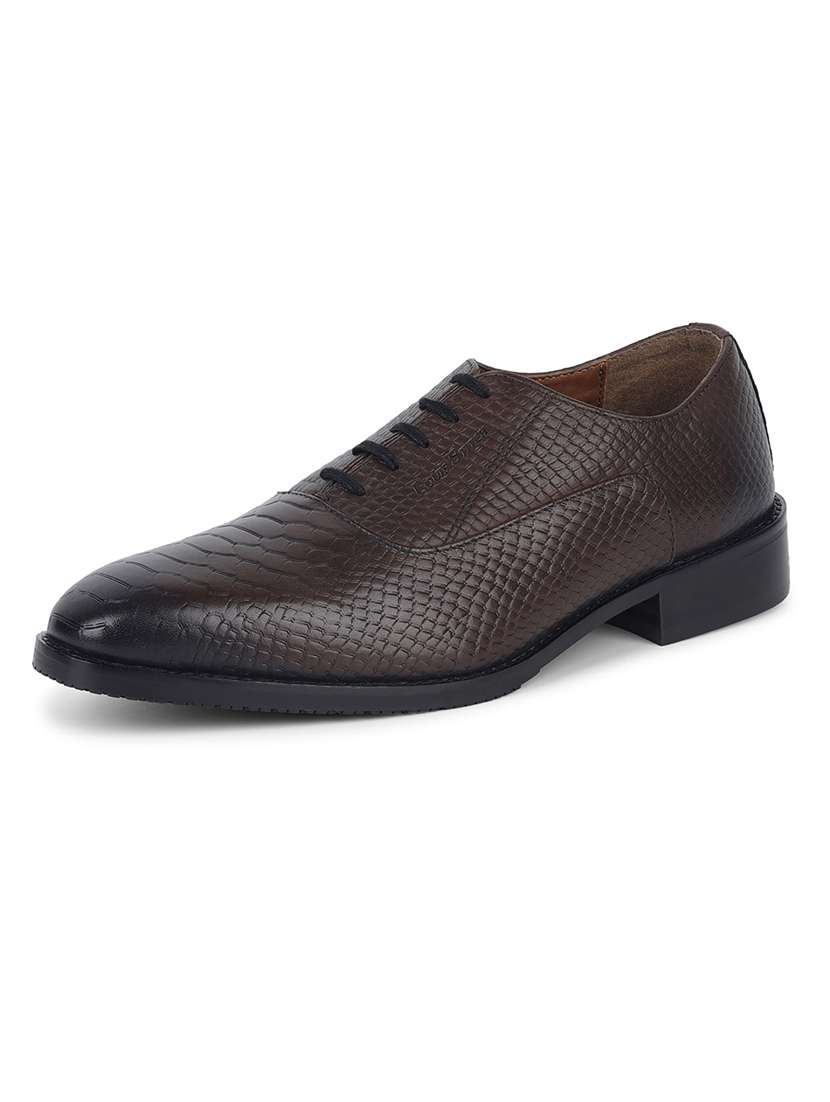 men textured lace-up oxford formal shoes - 21748107 -  Standard Image - 2
