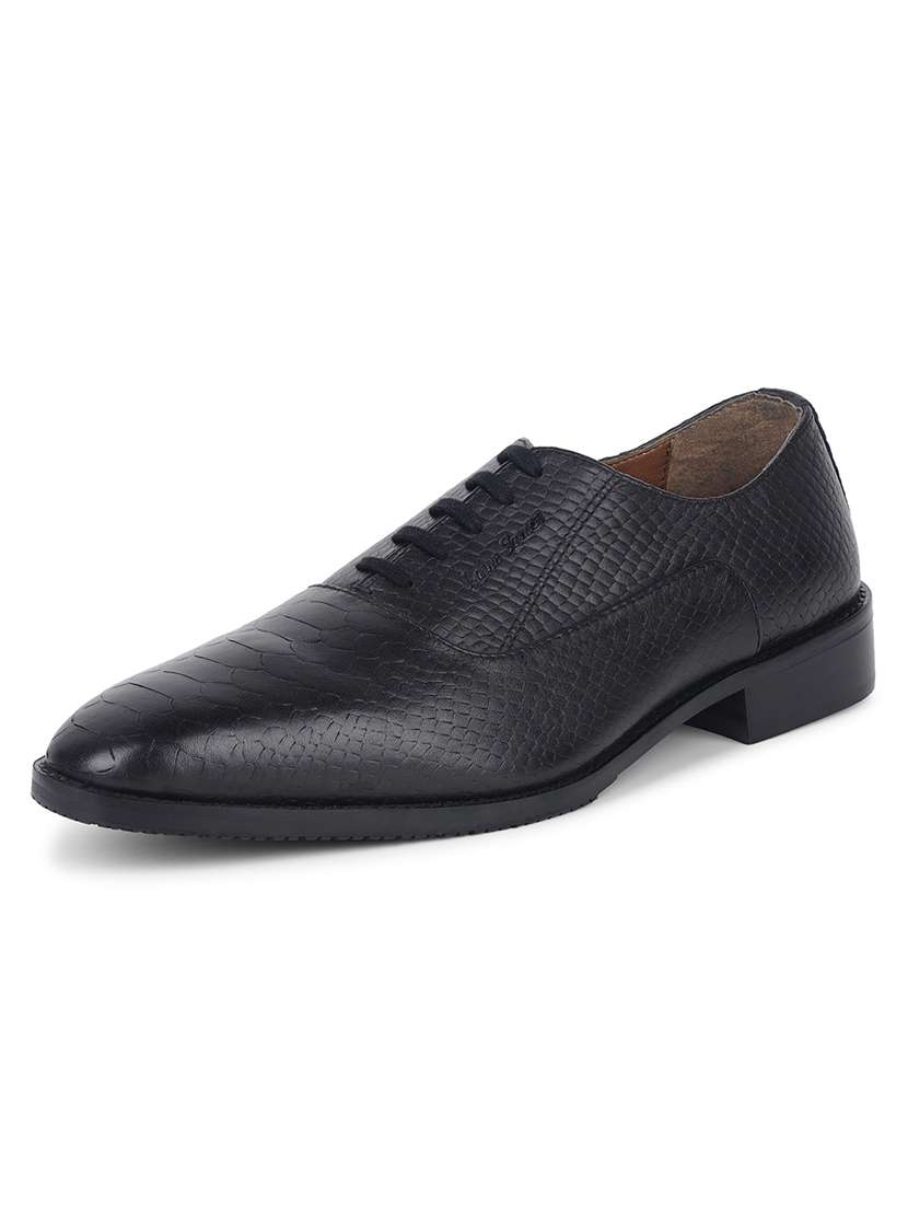 men textured lace-up oxfords - 21748108 -  Standard Image - 2