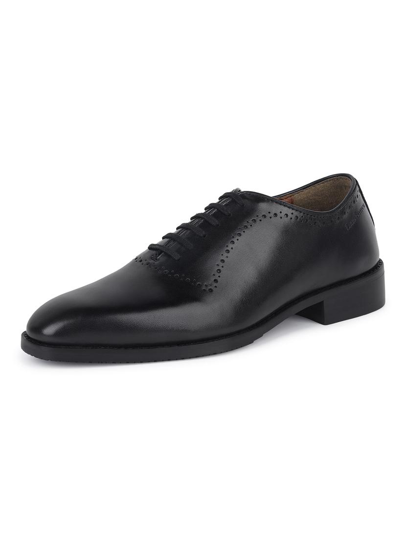 men solid lace-up oxfords - 21748111 - Standard Image - 2
