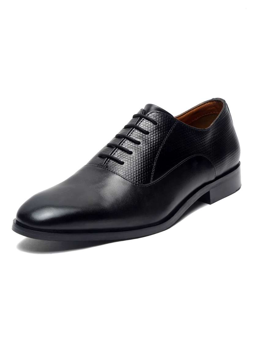 men solid lace-up oxfords - 21748139 -  Standard Image - 2