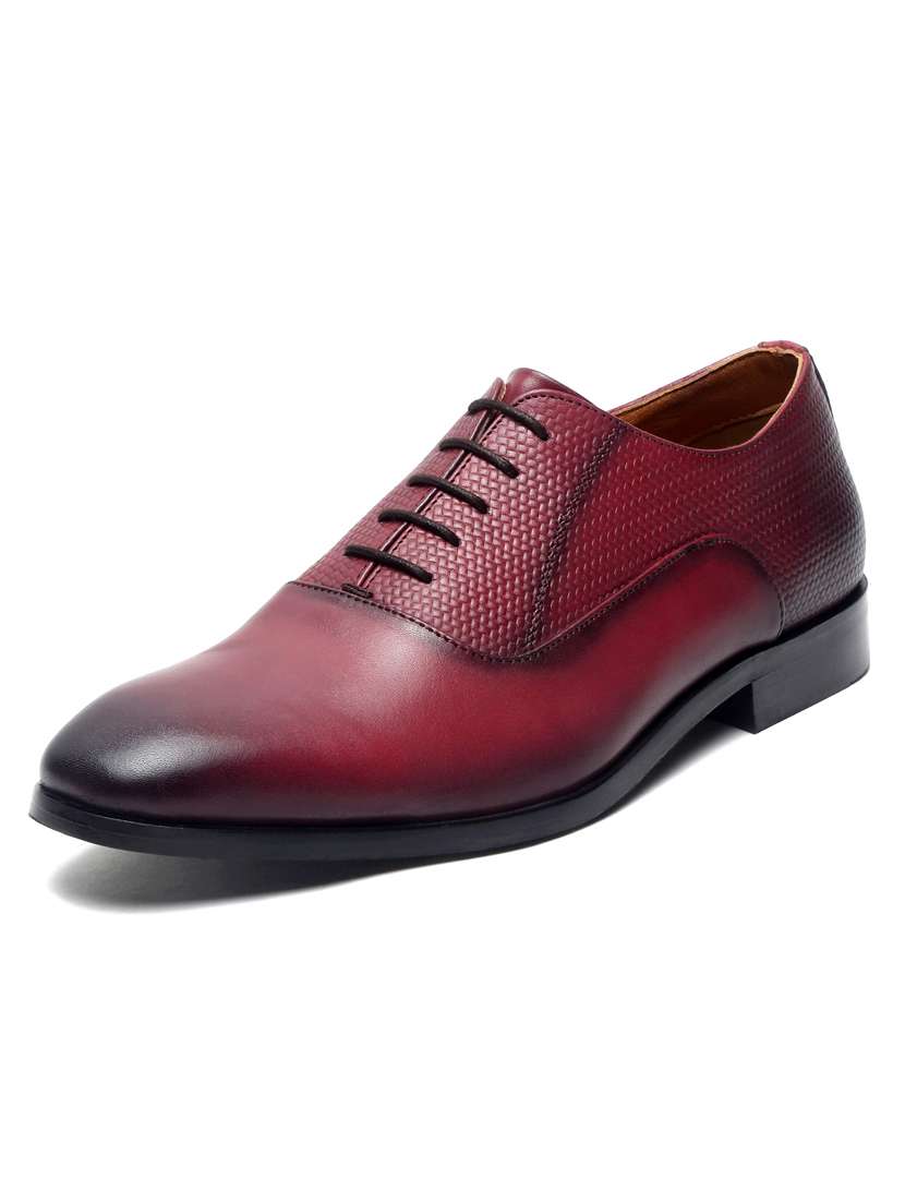 men textured lace-up oxford formal shoes - 21748140 -  Standard Image - 2
