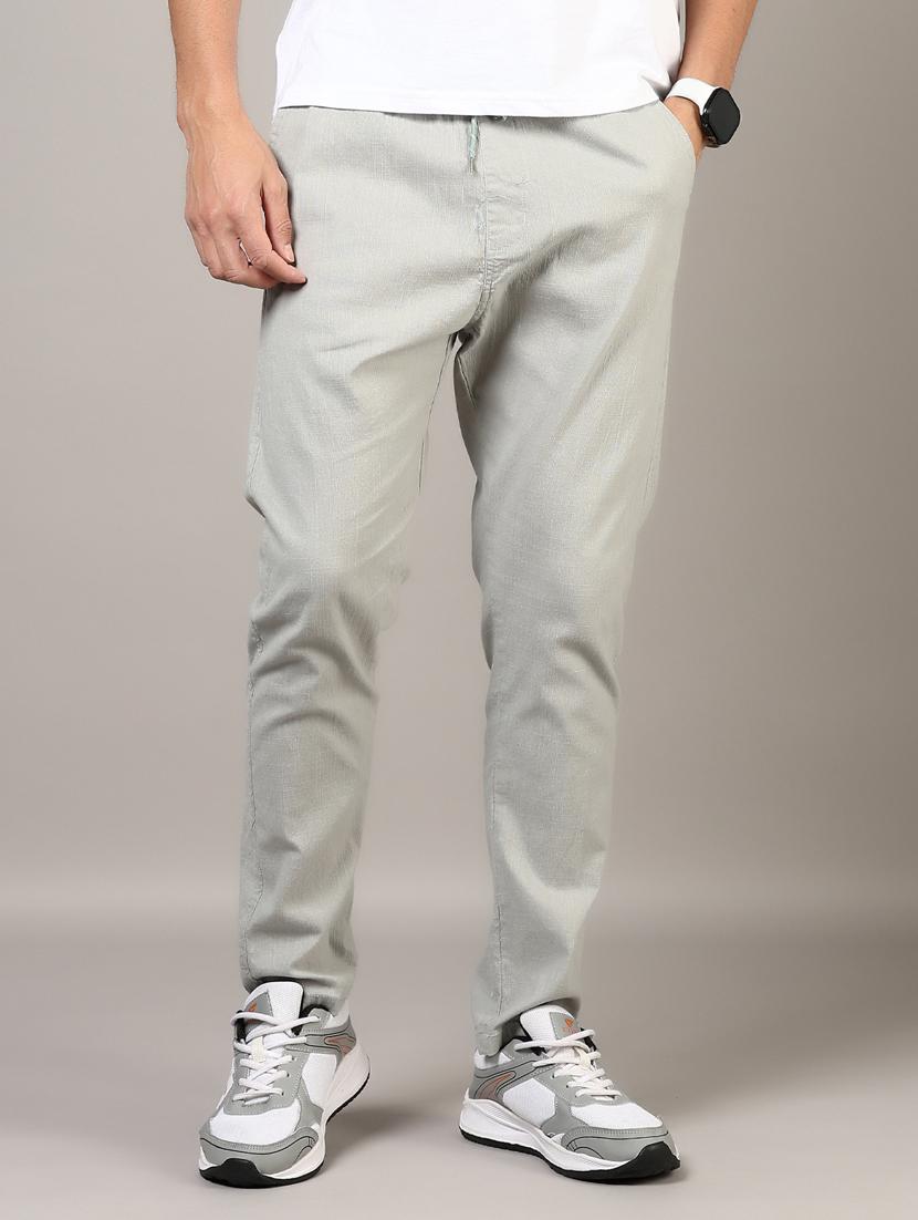 men solid mid rise full length track pant - 21748157 - Zoom Image - 0