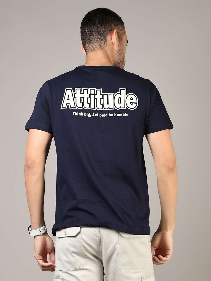 blue cotton back print tshirt - 21748188 -  Standard Image - 2