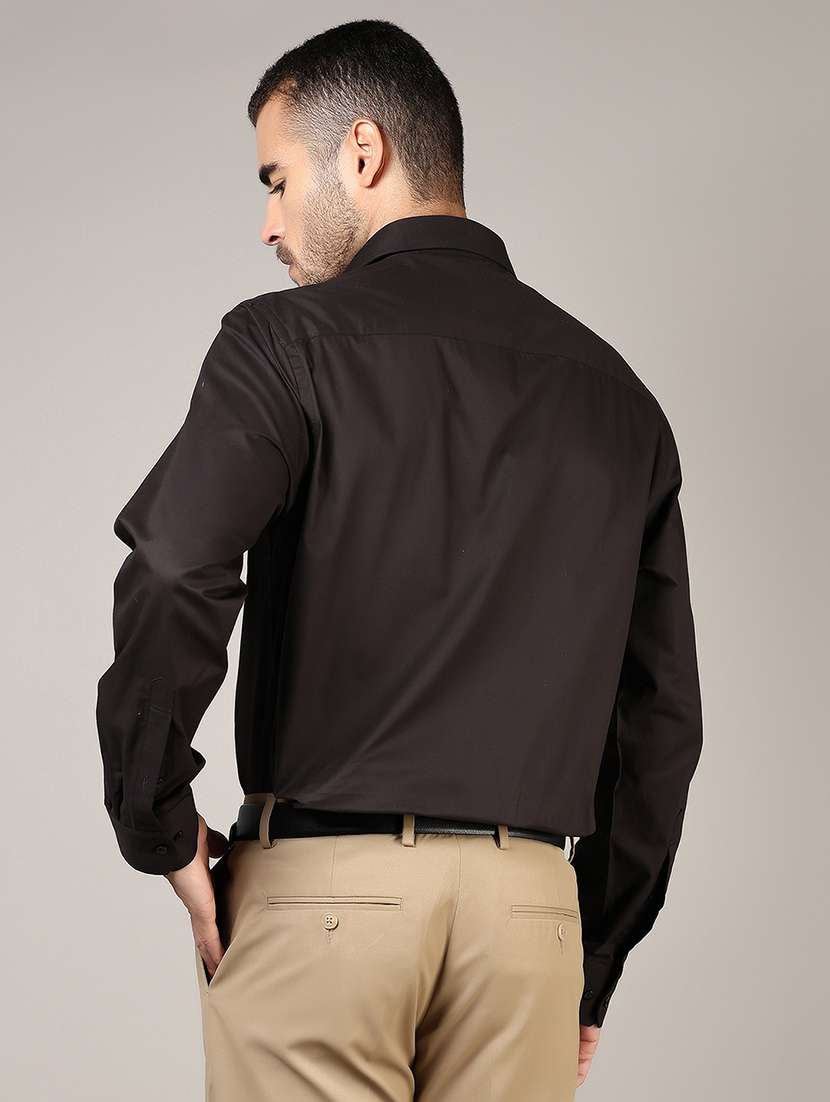 men solid long sleeve regular fit formal shirt - 21748233 -  Standard Image - 2