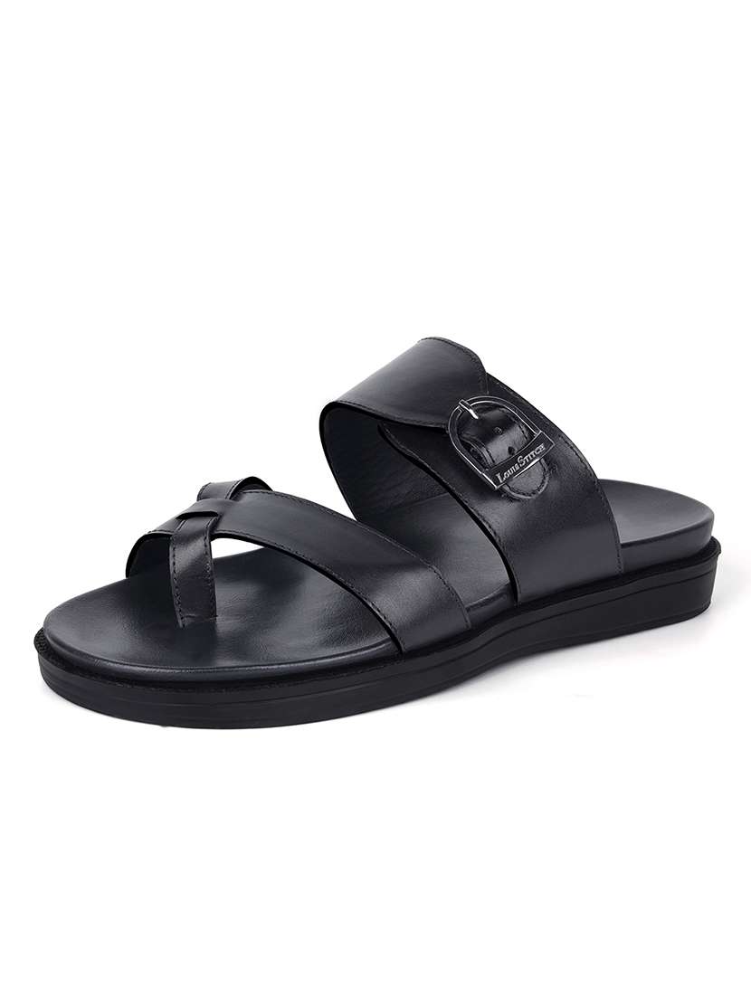 men solid toe separator sandal - 21748466 -  Standard Image - 2