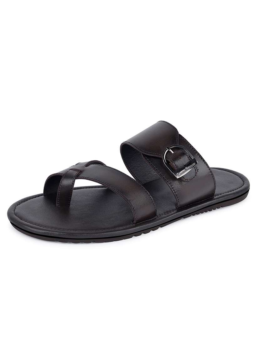 men solid toe separator sandal - 21748469 -  Standard Image - 2
