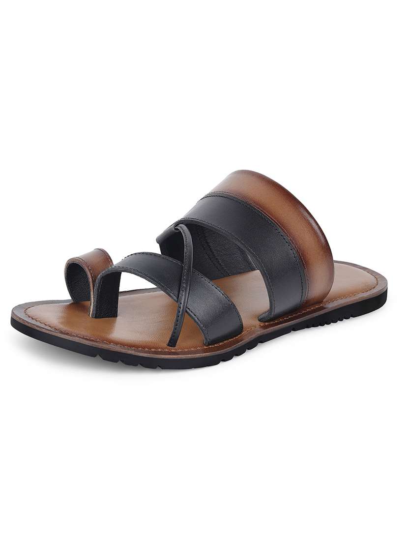 men solid slip on sandal - 21748474 - Standard Image - 2