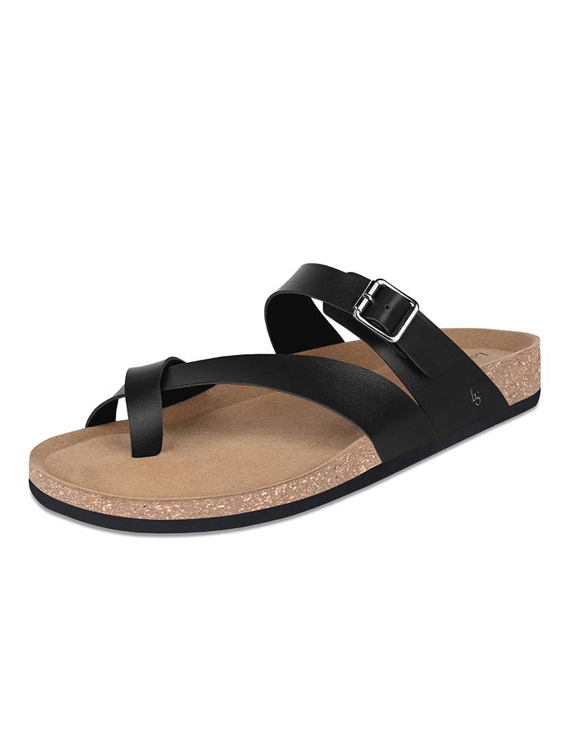 men solid slip on sandal - 21748484 -  Standard Image - 2