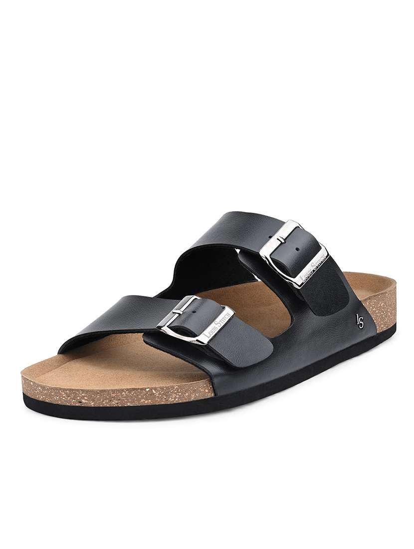 men solid slip on sandal - 21748487 -  Standard Image - 2