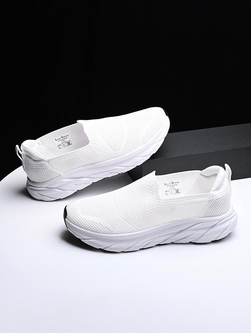 men solid slip on sport shoes - 21748551 - Standard Image - 0