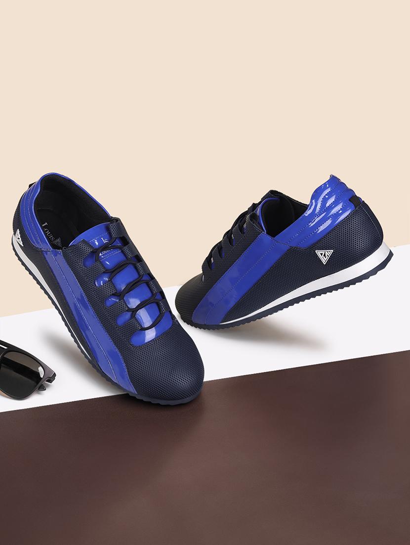 blue lace up sneakers - 21748569 - Zoom Image - 0