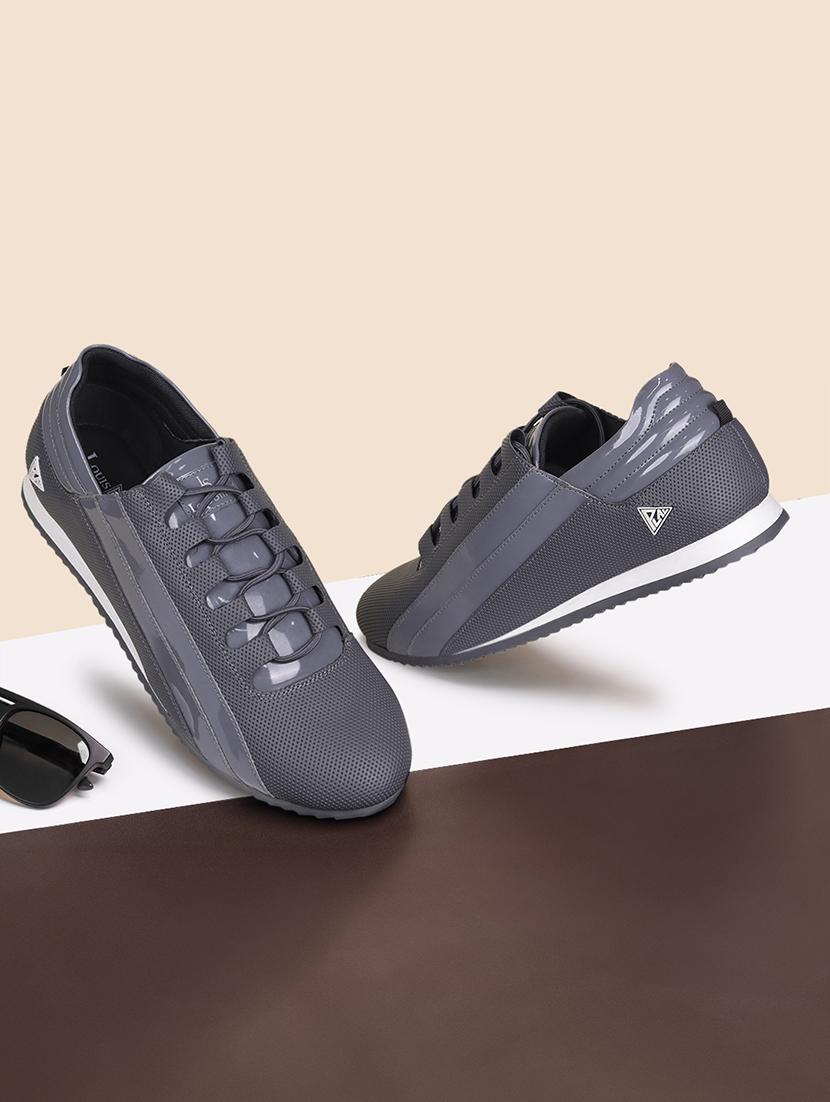 grey lace up sneakers - 21748571 -  Zoom Image - 0