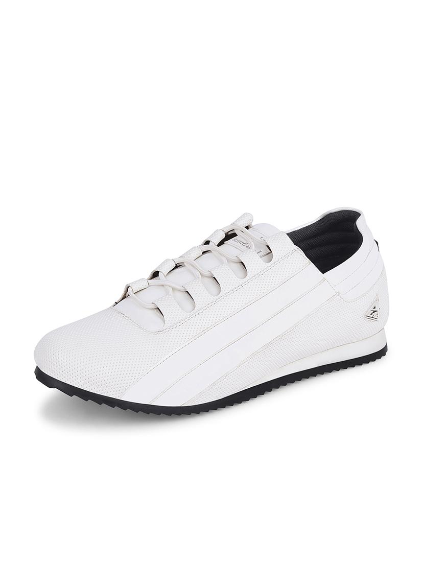 white lace up sneakers - 21748573 - Standard Image - 2