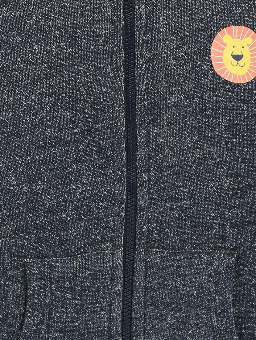 kids printed hooded regular jacket - 21748849 - Standard Image - 2