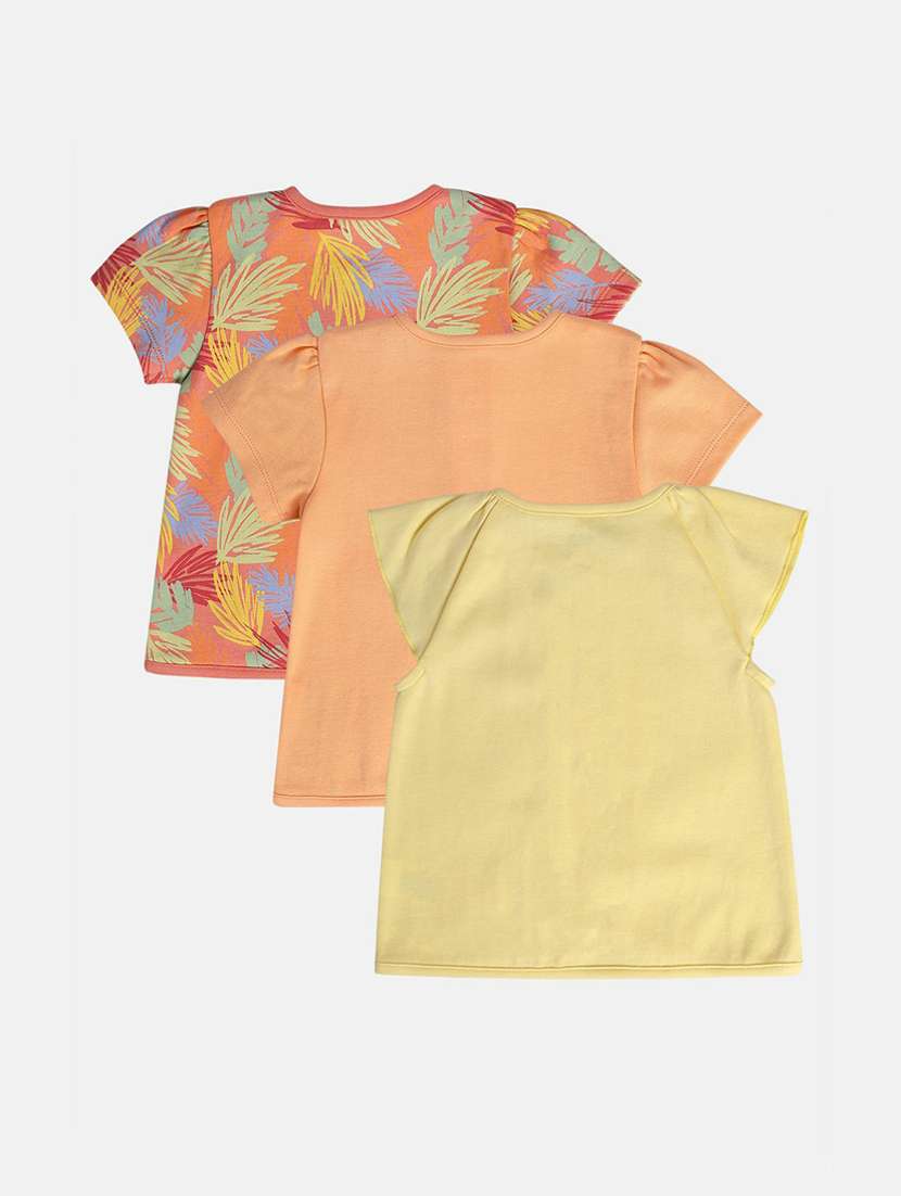 kids pack of 3 printed short sleeves shirts - 21748893 -  Standard Image - 2