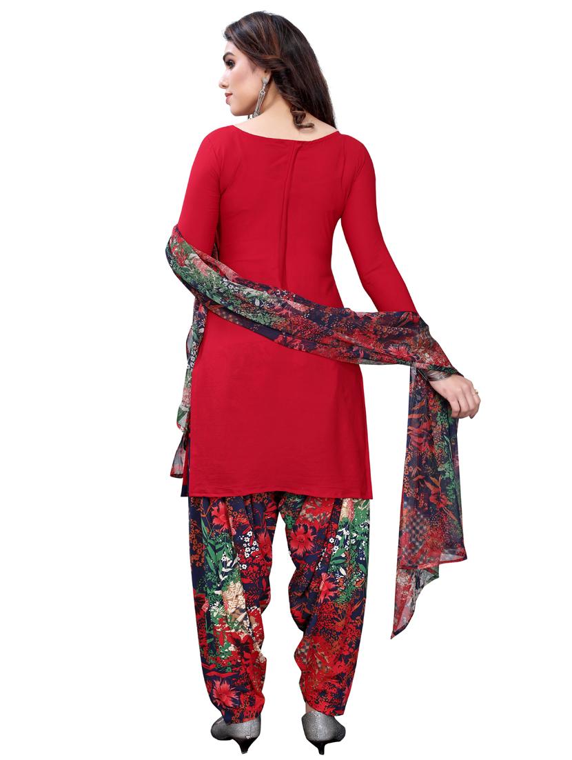 women printed unstitched suit set - 21749568 - Standard Image - 2