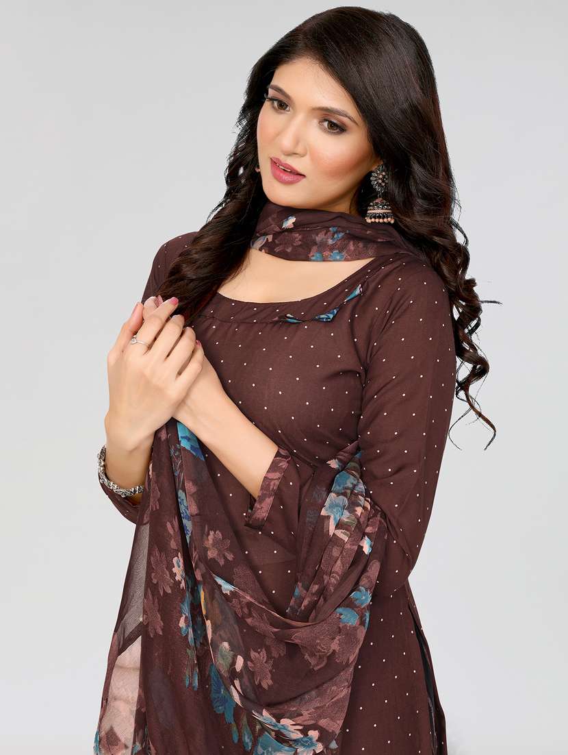 women printed unstitched salwar suit set - 21749573 - Standard Image - 7