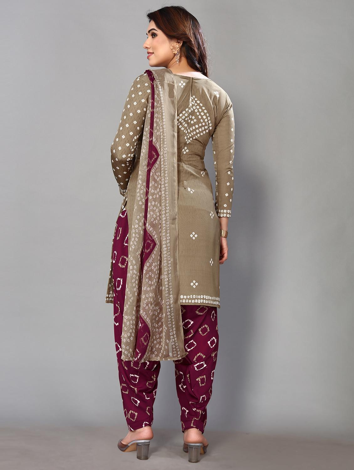 women printed unstitched salwar suit set - 21749586 - Standard Image - 2