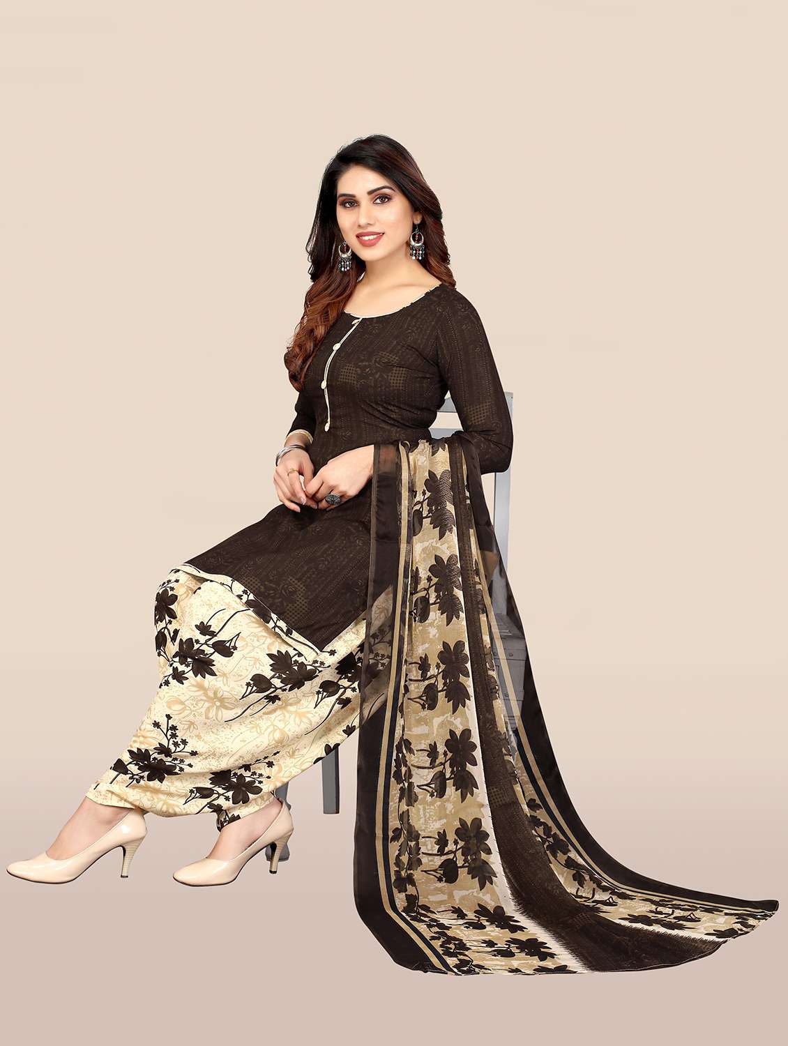 women printed unstitched suit set - 21749617 -  Standard Image - 2