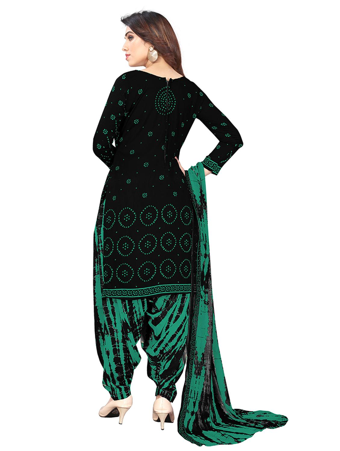 women bandhani printed unstitched suit set - 21749619 - Standard Image - 2