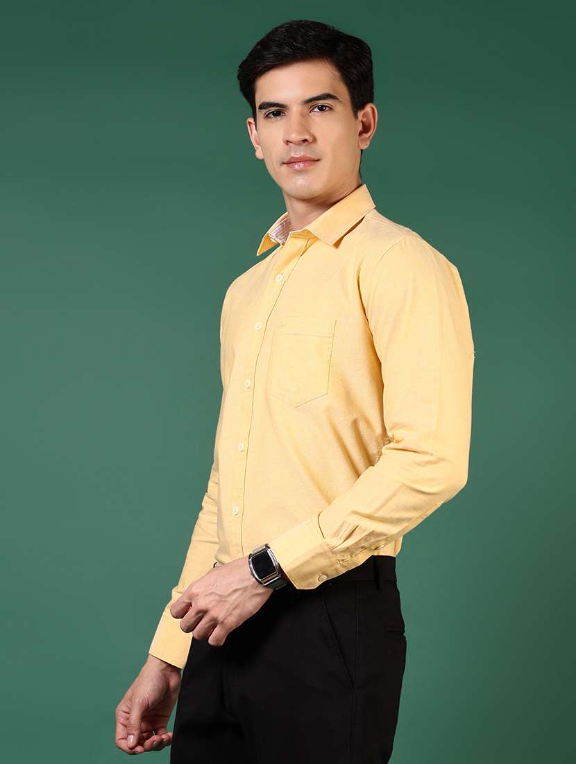 men solid long sleeve regular fit formal shirt - 21749730 -  Standard Image - 2