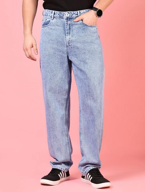 men solid mid rise straight fit jean - 21749854 -  Standard Image - 0