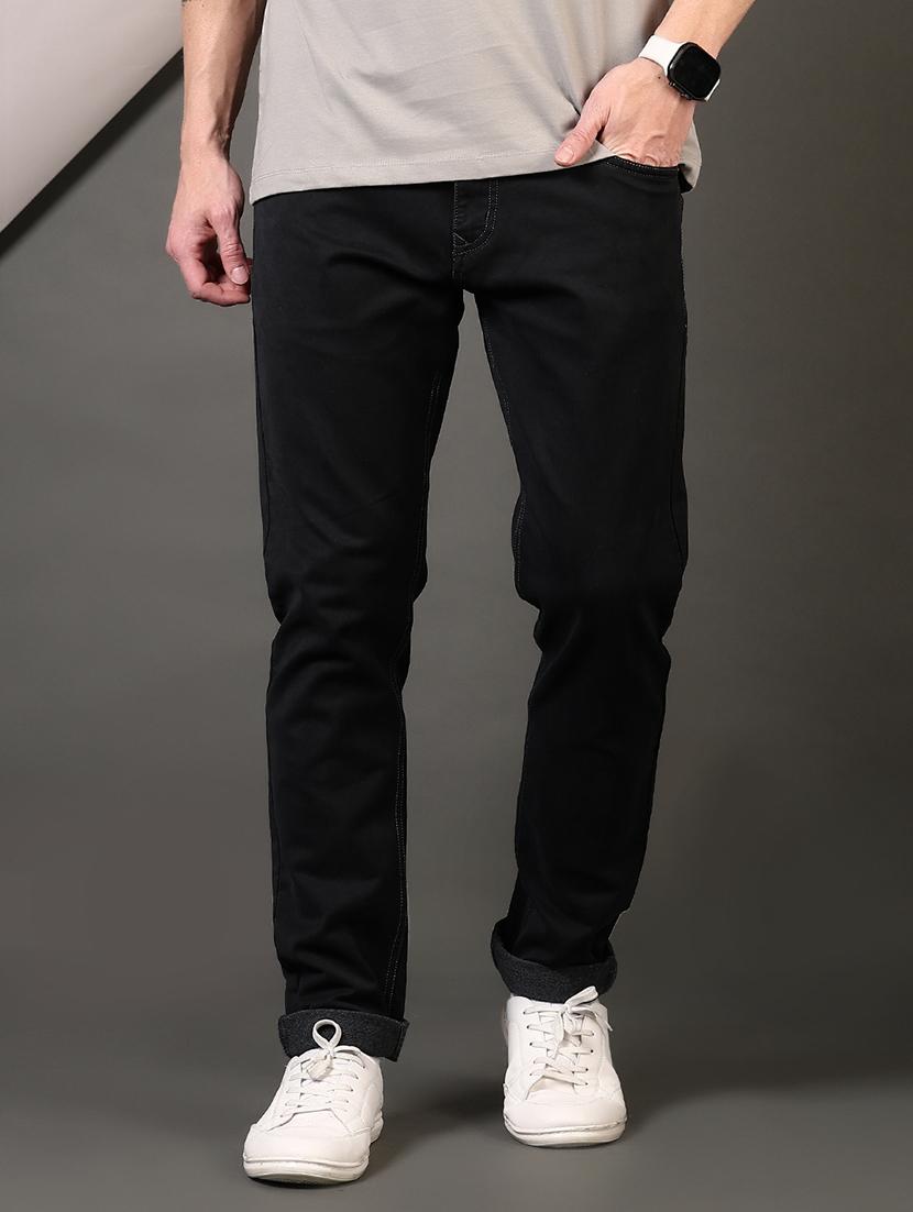 men solid mid rise slim fit jean - 21749866 - Standard Image - 2