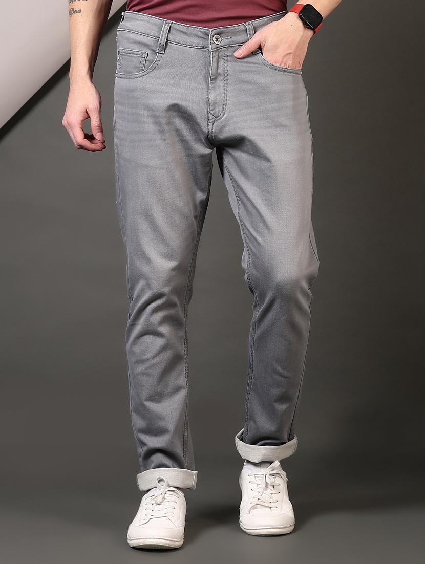 men solid mid rise slim fit jean - 21749867 - Zoom Image - 0