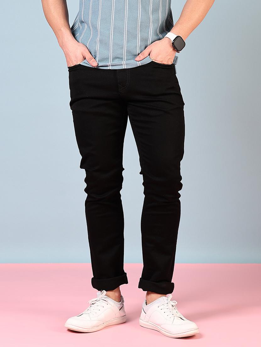men solid mid rise slim fit jean - 21749896 - Zoom Image - 0