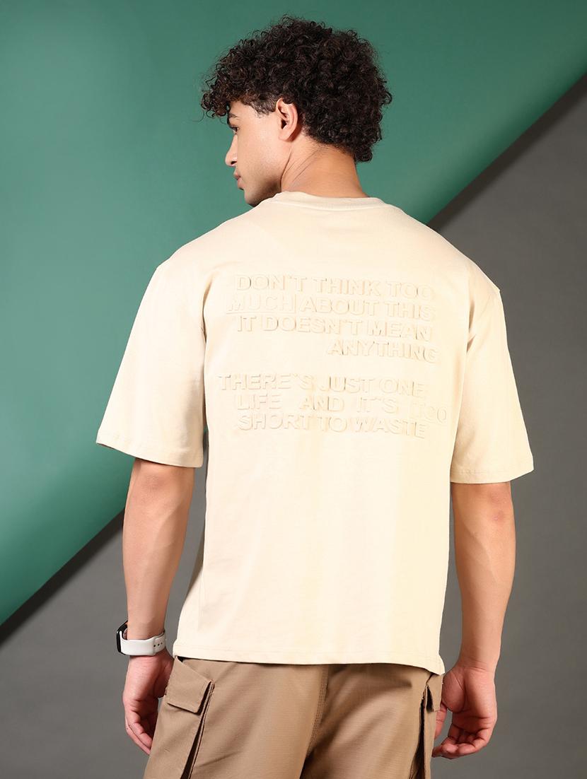 men round neck plain t-shirt - 21749918 - Standard Image - 2