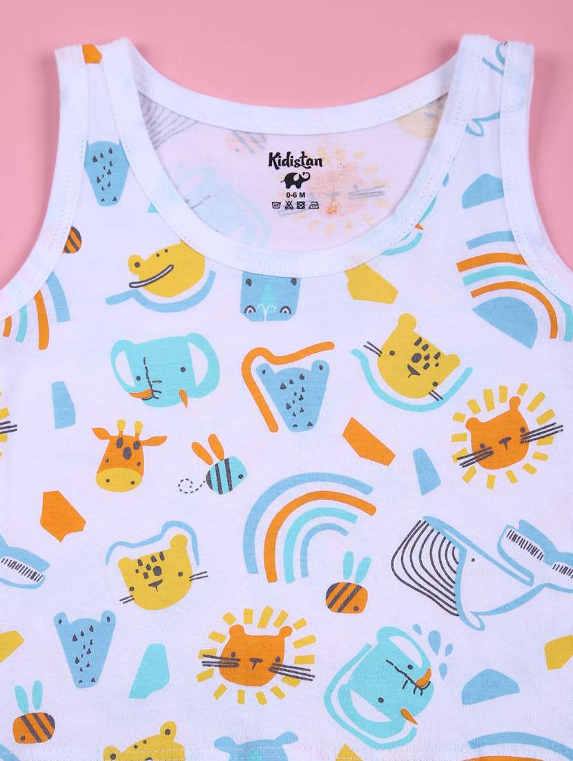 kids pack of 2 printed twin sets - 21749979 - Standard Image - 2
