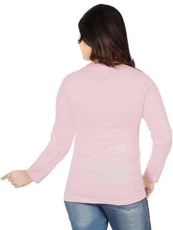 girls printed long sleeve casual t-shirt - 21750477 -  Standard Image - 2