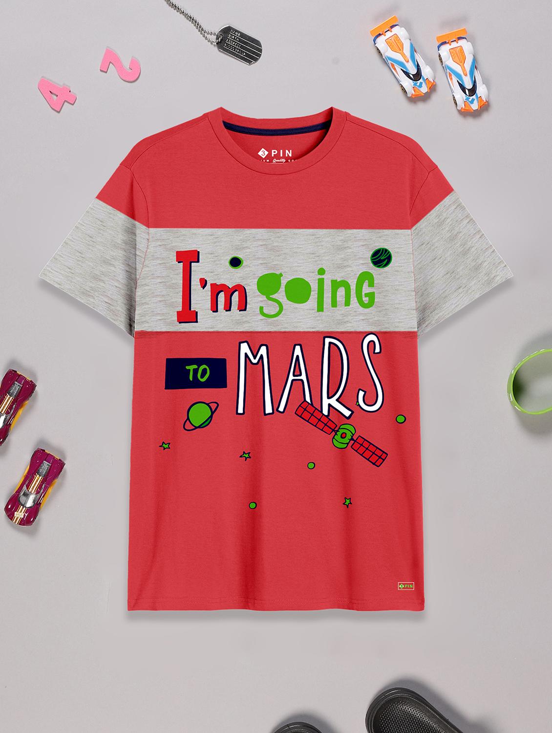 boys pack of 5 printed short sleeve t-shirt - 21750530 - Standard Image - 2
