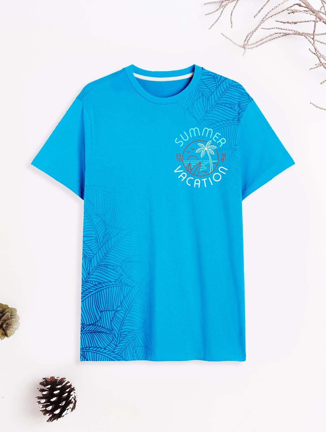boys pack of 5 printed short sleeve t-shirt - 21750532 - Standard Image - 2