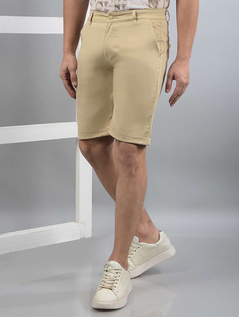 men solid mid rise short - 21750639 -  Standard Image - 2