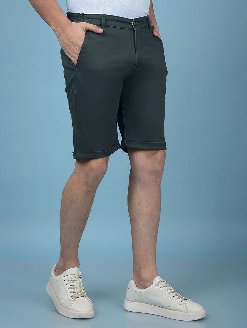 men solid mid rise short - 21750640 -  Standard Image - 2