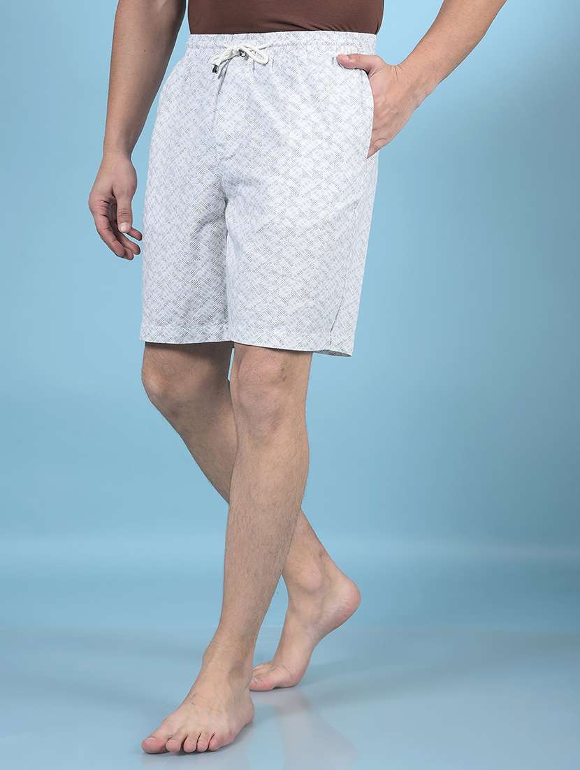 men printed mid rise bermuda shorts - 21750645 -  Standard Image - 2