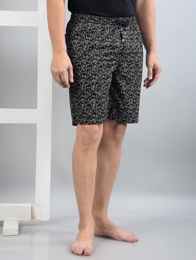 men printed mid rise bermuda shorts - 21750649 - Standard Image - 2