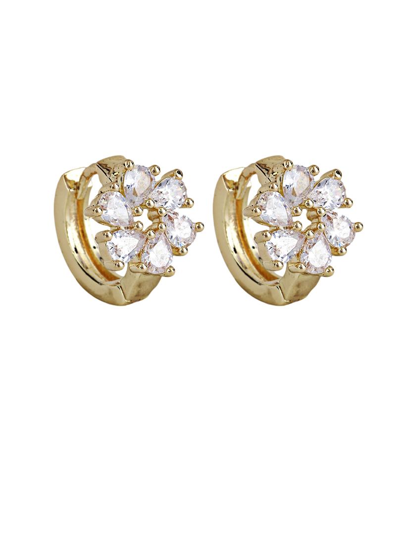 women stone studded stud earring - 21750800 - Standard Image - 2