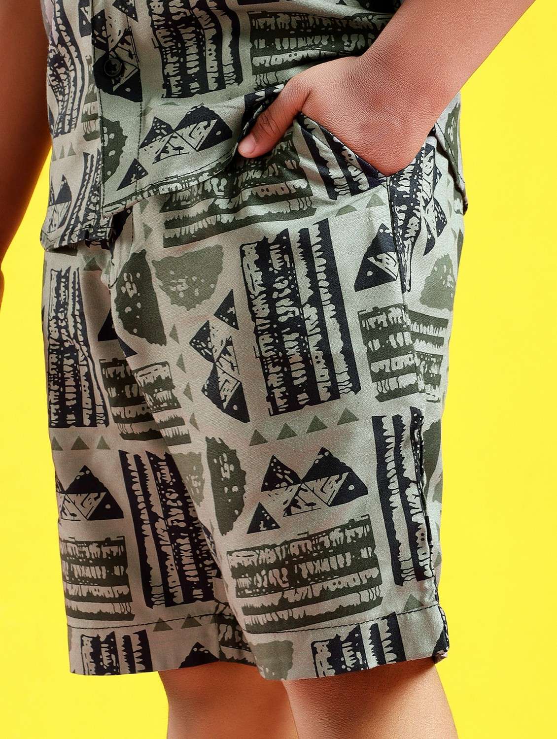 boys printed short sleeves co-ords set - 21750856 -  Standard Image - 2