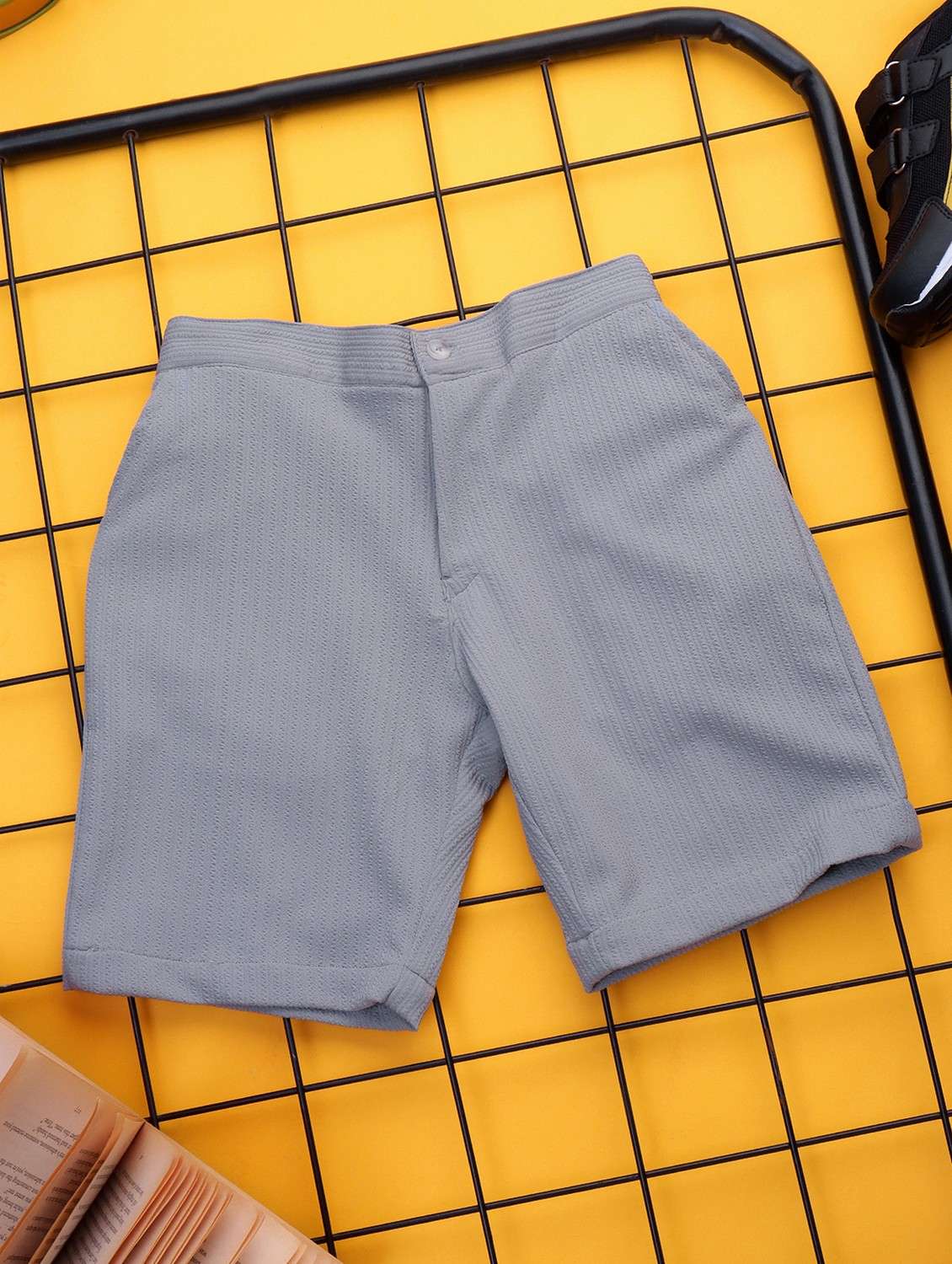 boys solid short sleeves co-ords set - 21750858 -  Standard Image - 2