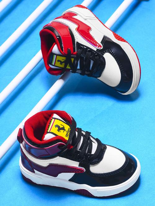 boys color block lace up sneaker - 21750885 -  Standard Image - 0