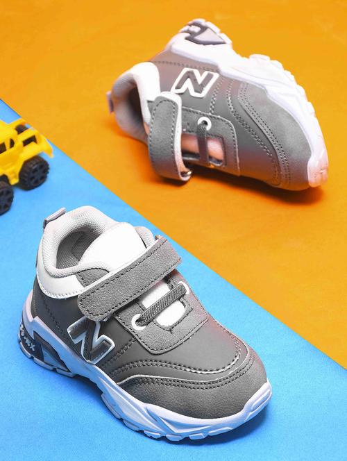 boys solid velcro sneaker - 21750897 - Standard Image - 0